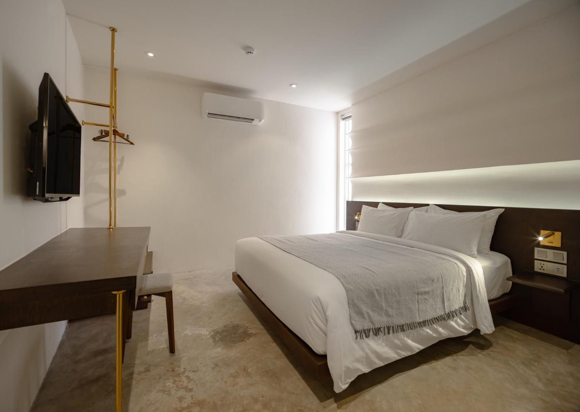 Nidhra Boutique Hotel Bangkok Sukhumvit Oda fotoğraf