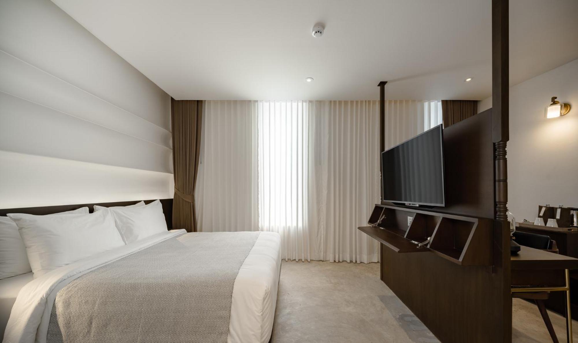 Nidhra Boutique Hotel Bangkok Sukhumvit Oda fotoğraf