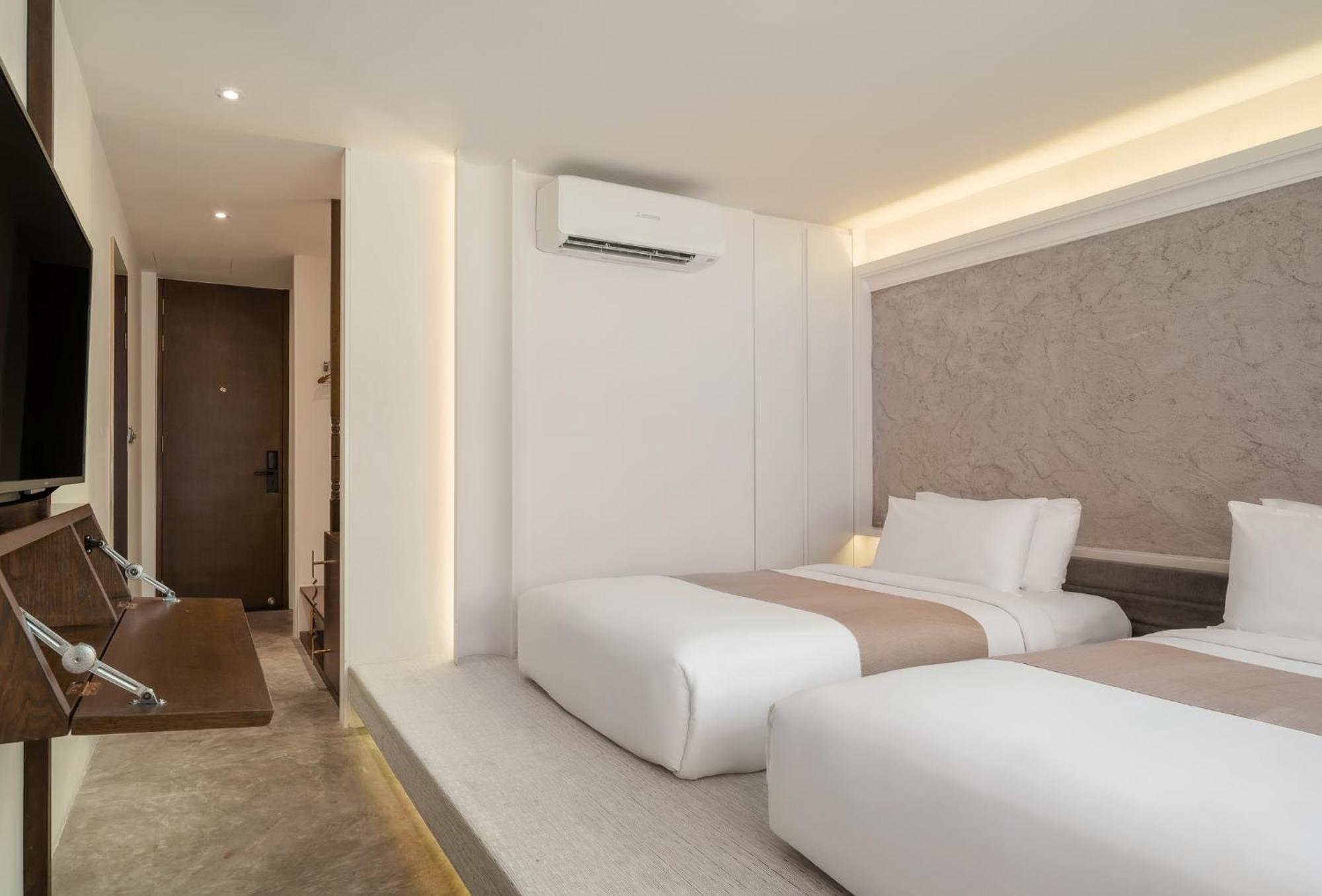 Nidhra Boutique Hotel Bangkok Sukhumvit Oda fotoğraf