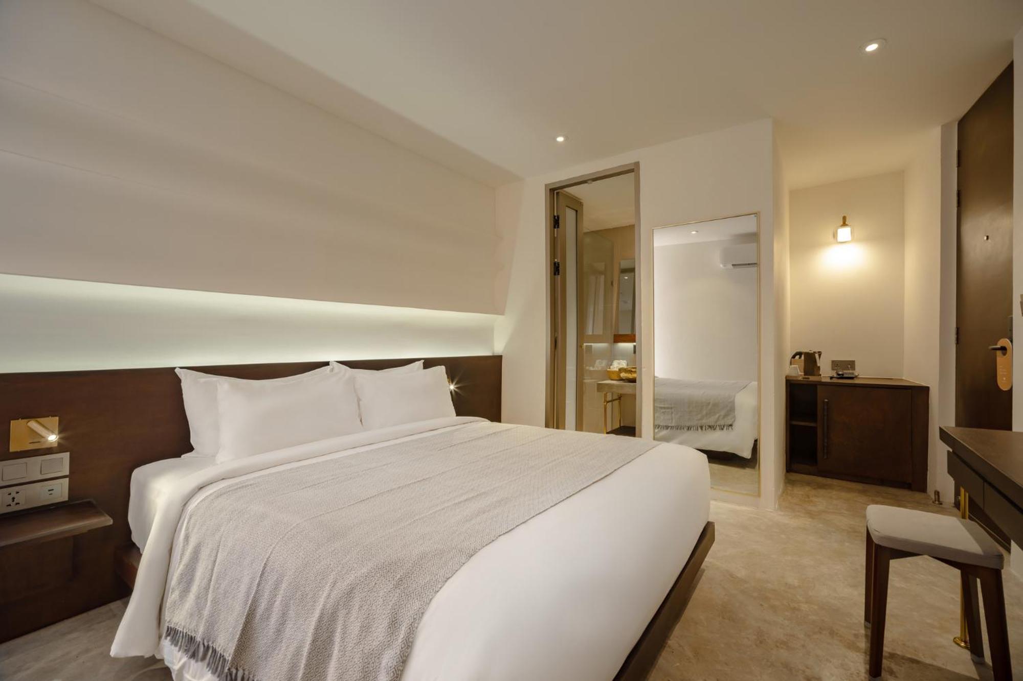 Nidhra Boutique Hotel Bangkok Sukhumvit Oda fotoğraf
